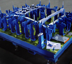 白車(chē)身焊接總成檢具、鈑金件檢具、汽車(chē)檢具